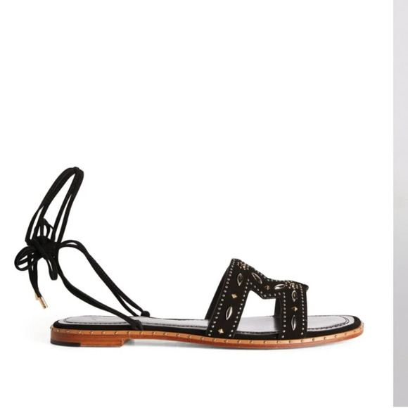 Maje Anthropologie suede sandals size 6 - Picture 2 of 10